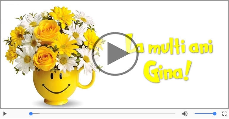 La multi ani, Gina!
