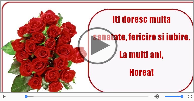 La multi ani, Horea!