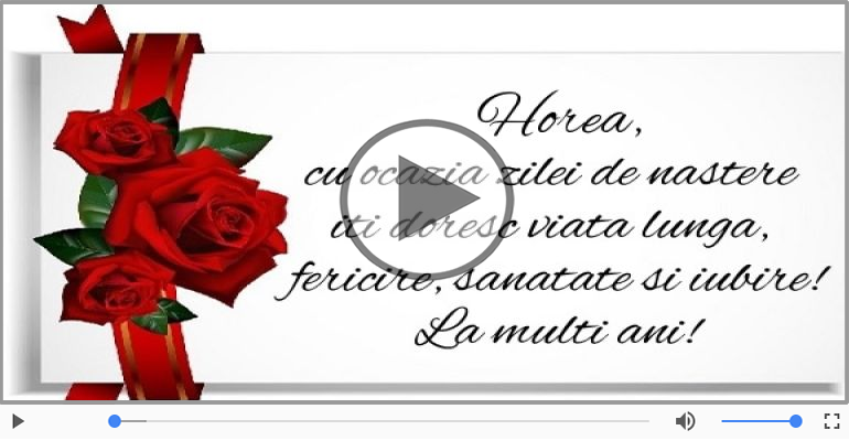 It's your birthday, Horea! La multi ani!