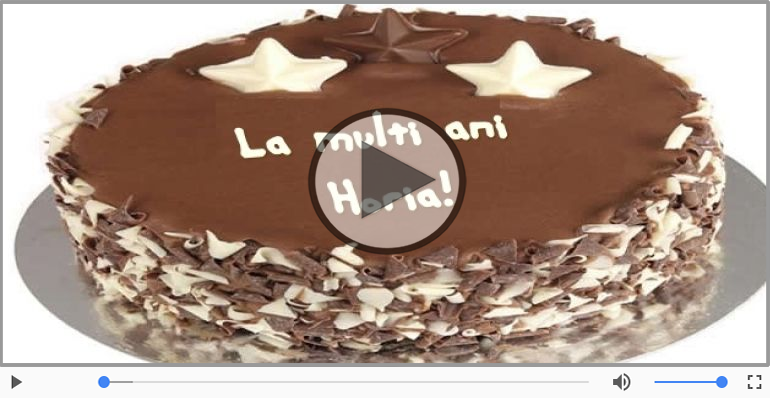 It's your birthday, Horia! La multi ani!