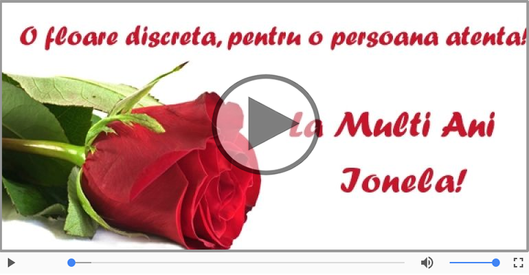 La multi ani, Ionela!