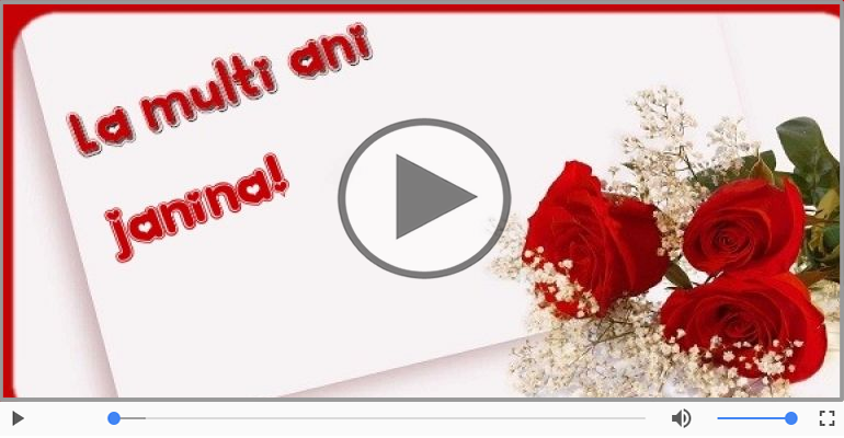 Happy Birthday Janina!