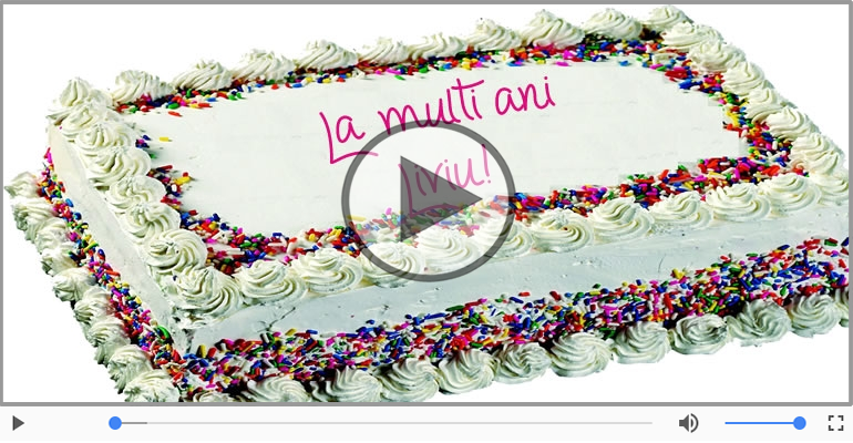 Felicitare muzicala - Happy Birthday Liviu!