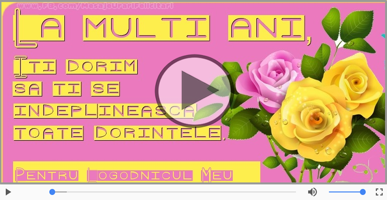 La multi ani cu sanatate, Logodnicul meu!