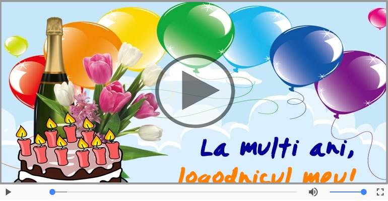 La multi ani, logodnicul meu!