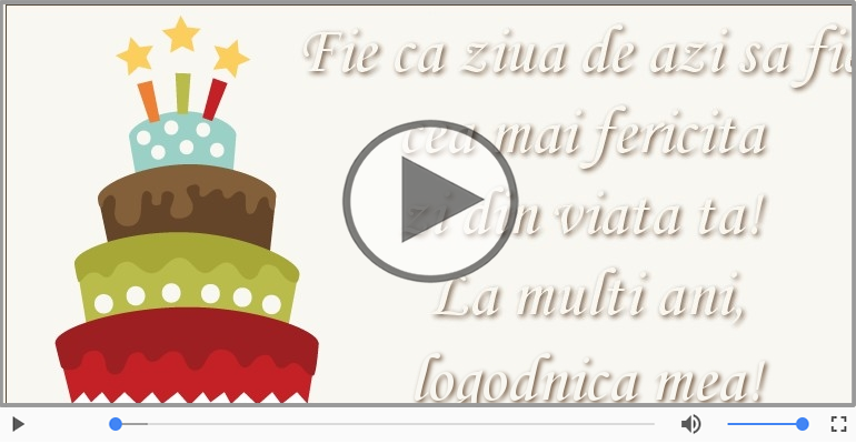 Happy Birthday  Logodnica!