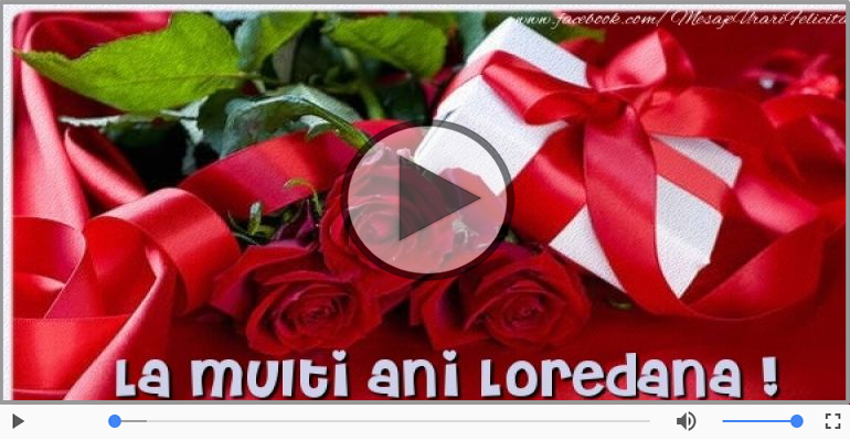 Happy Birthday Loredana!