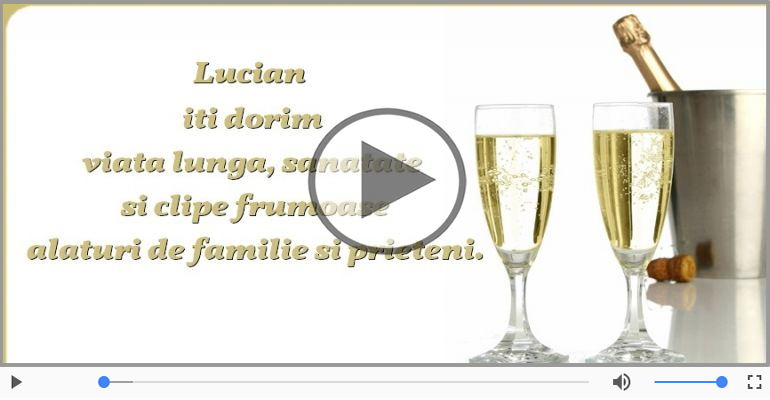 La multi ani, Lucian! Happy Birthday Lucian!