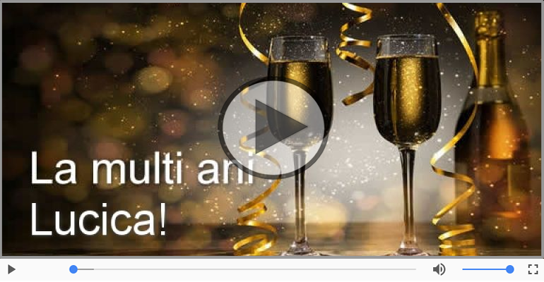 La multi ani, Lucica!