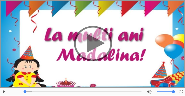 Pentru Madalina: La multi ani fericiti e ceea ce-ti doresc!