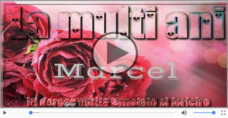 La multi ani cu sanatate, Marcel!