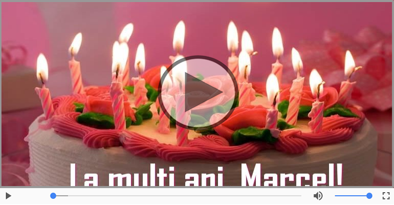 Felicitare muzicala - Happy Birthday Marcel!