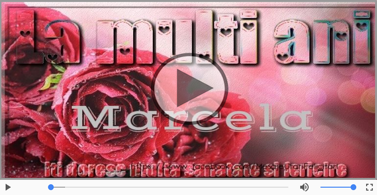 La multi ani, Marcela!