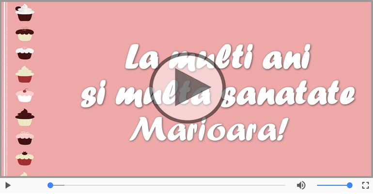 Happy Birthday Marioara!