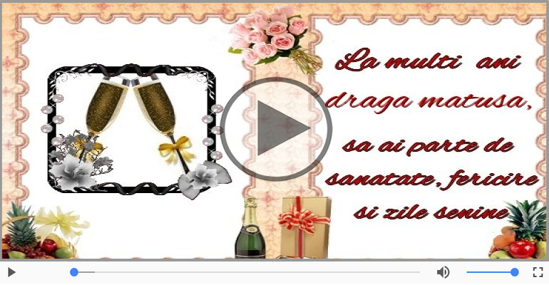 La multi ani, matusa mea!