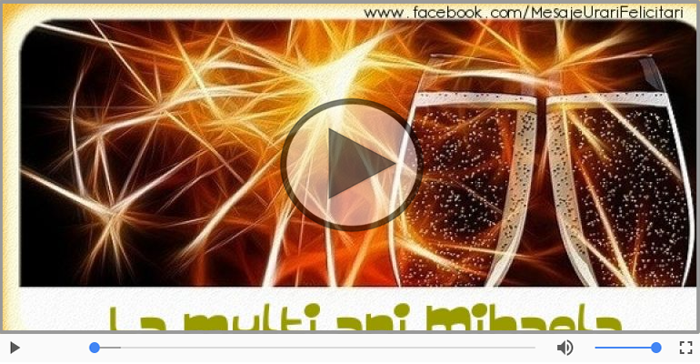 La multi ani, Mihaela!