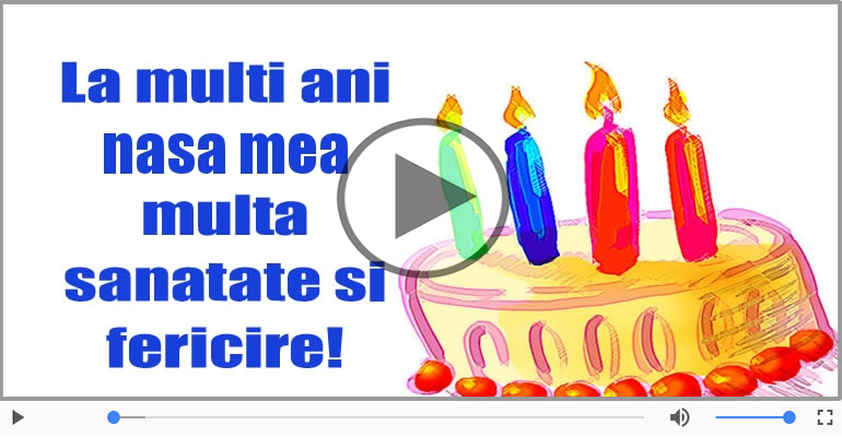 La multi ani, Nasa mea!