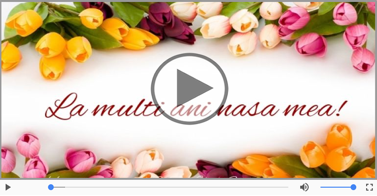 La multi ani, Nasa mea!