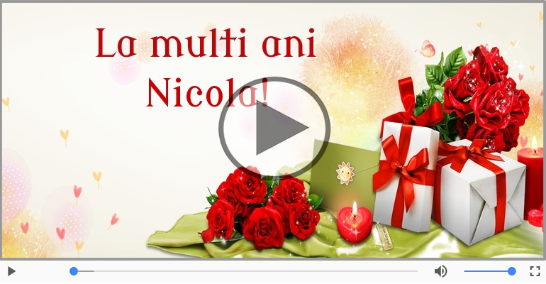 La multi ani, Nicola!