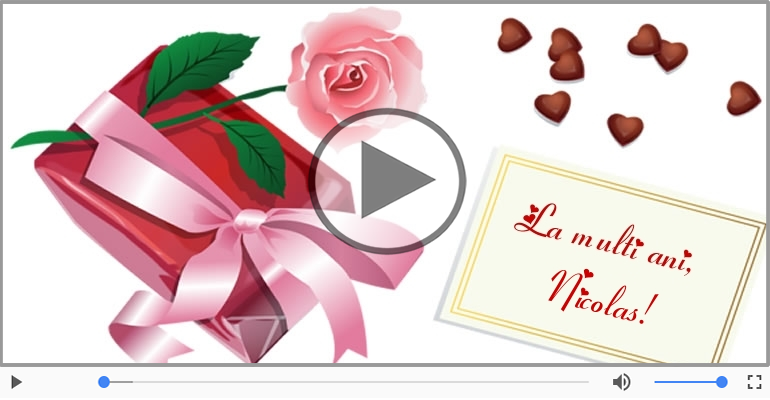 La multi ani, Nicolas!