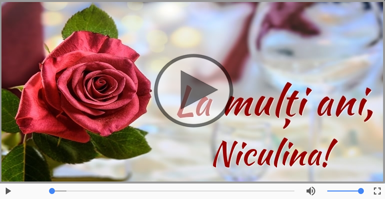 La multi ani, Niculina!