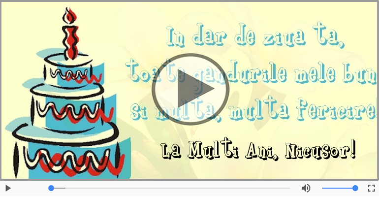 Happy Birthday Nicusor!