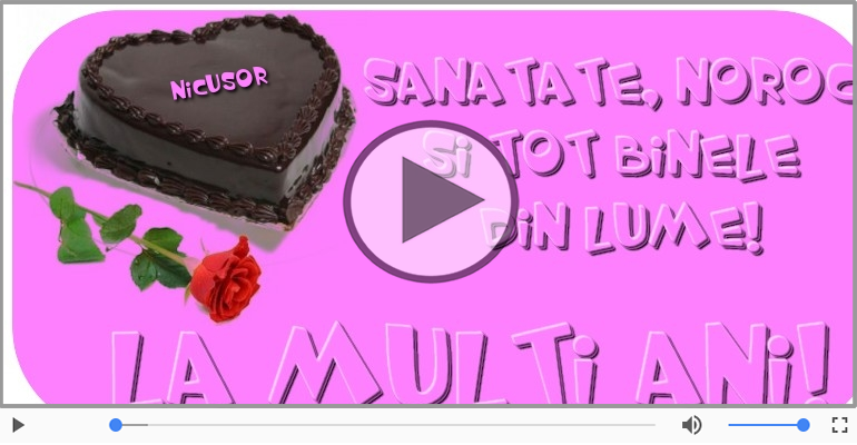 La multi ani, Nicusor!