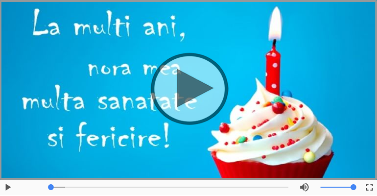 La multi ani, Draga Nora! Happy Birthday Draga Nora!