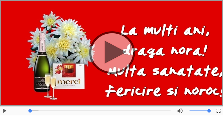 La multi ani pentru Nora!