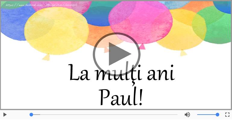 Happy Birthday to you, Paul!