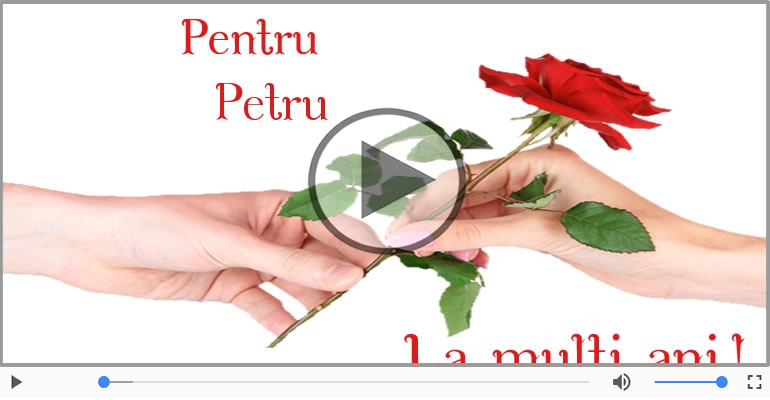 La multi ani, Petru!