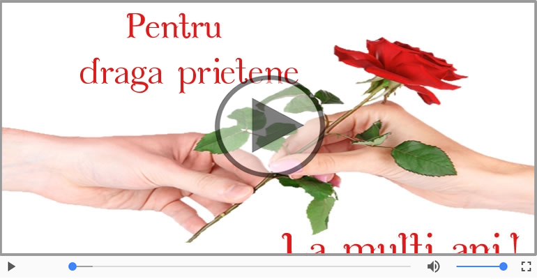 Happy Birthday to you, Draga prietene!