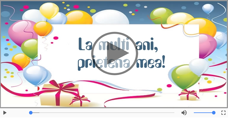 La multi ani, draga prietena!