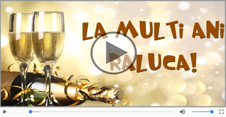 La multi ani, Raluca!