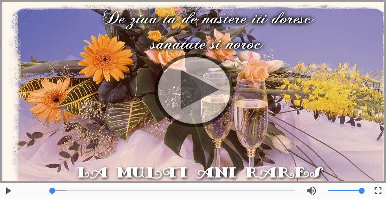 La multi ani, Rares!