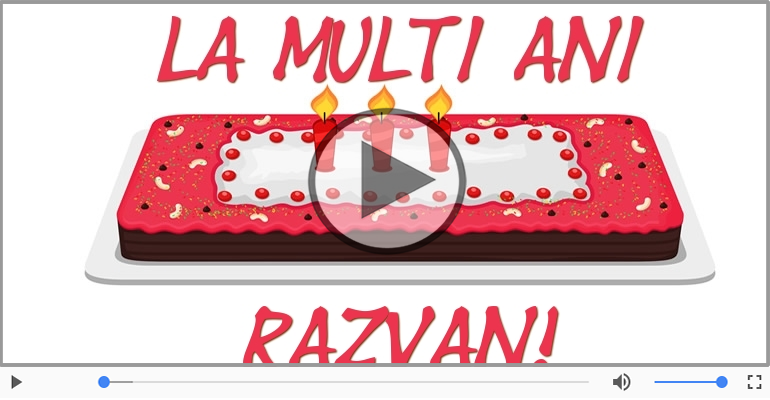 La multi ani, Razvan!