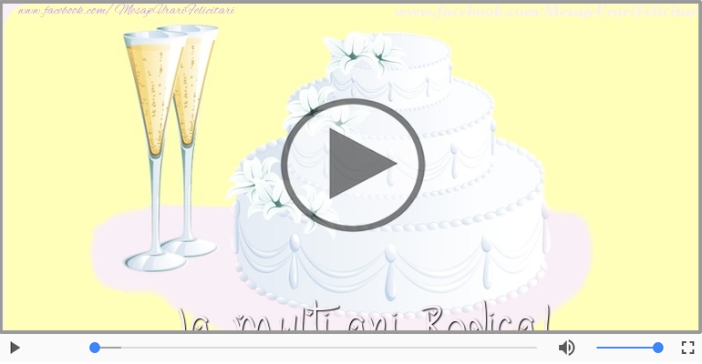 La multi ani, Rodica! Happy Birthday Rodica!