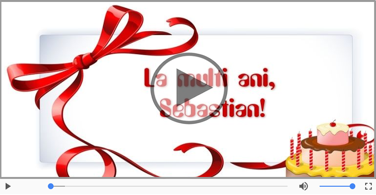 La multi ani, Sebastian!
