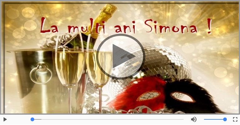 La multi ani, Simona!