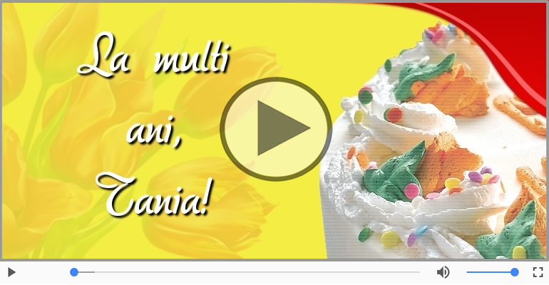 Happy Birthday Tania!