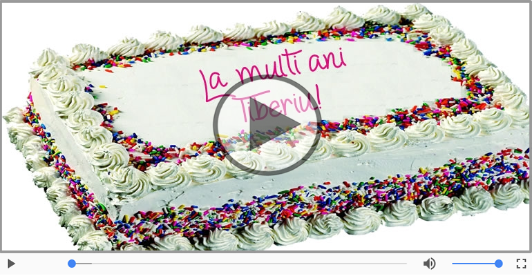 La multi ani, Tiberiu! Happy Birthday Tiberiu!