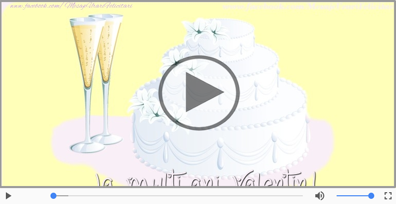 La multi ani, Valentin! Happy Birthday Valentin!