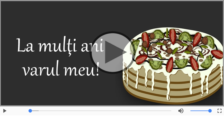 Cantec de la multi ani pentru Verisor!