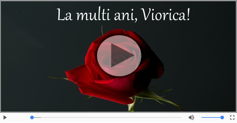 Felicitare muzicala - Happy Birthday Viorica!