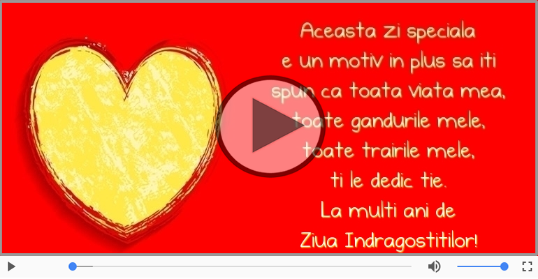 La multi ani de Ziua Indragostitilor!