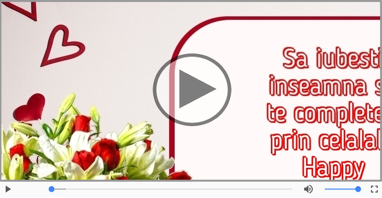 Sa iubesti inseamna ...