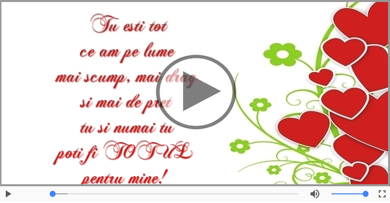 Tu esti tot ce am pe lume