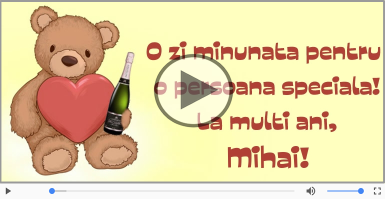La multi ani, de ziua numelui Mihai!