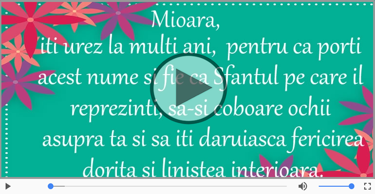 La multi ani, Mioara!