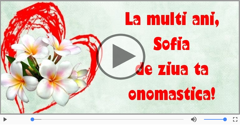 La mulți ani, Sofia!